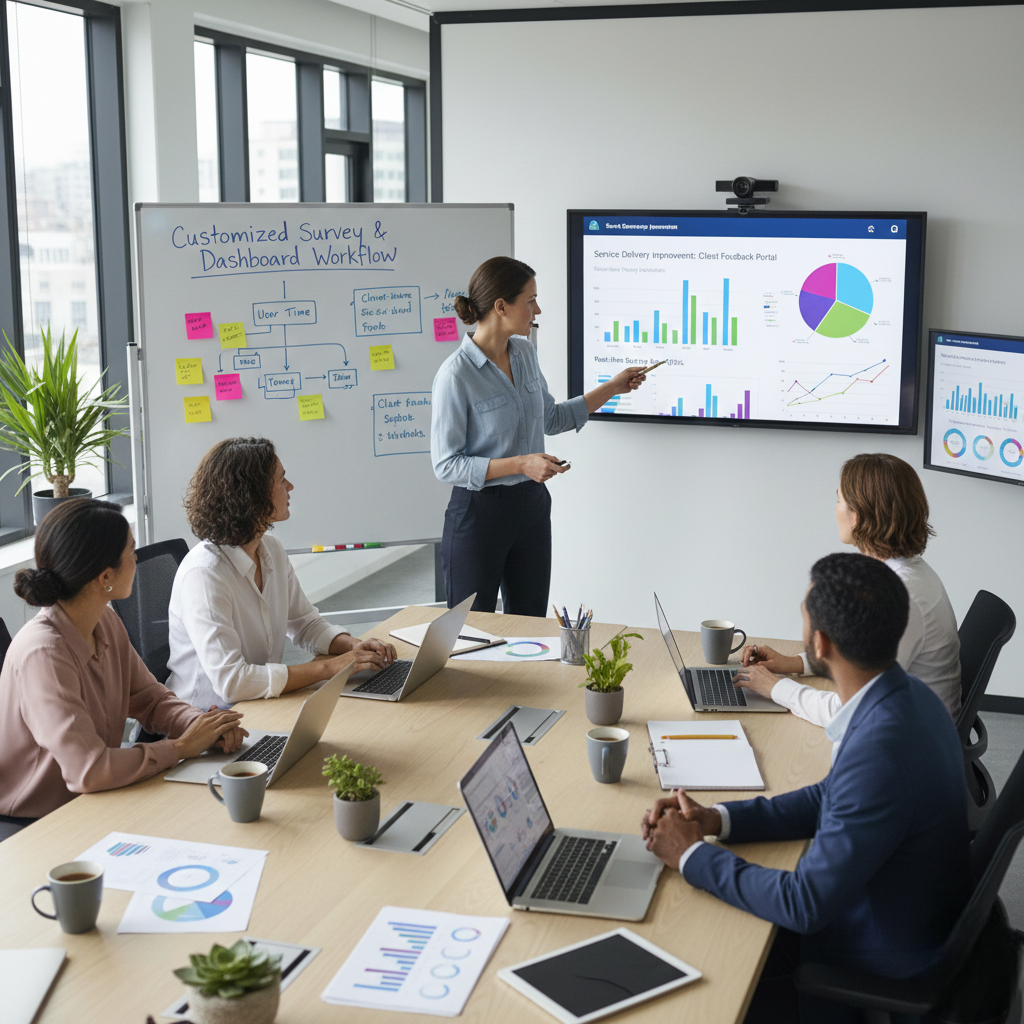 Customized Survey and Dashboard for Service Delivery Improvement